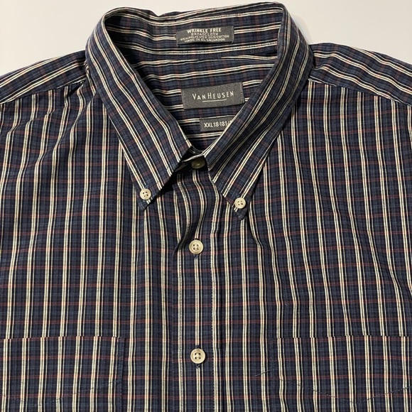 Van Hassan Mens Shirt Size XXL (18-18.5) - Picture 5 of 11